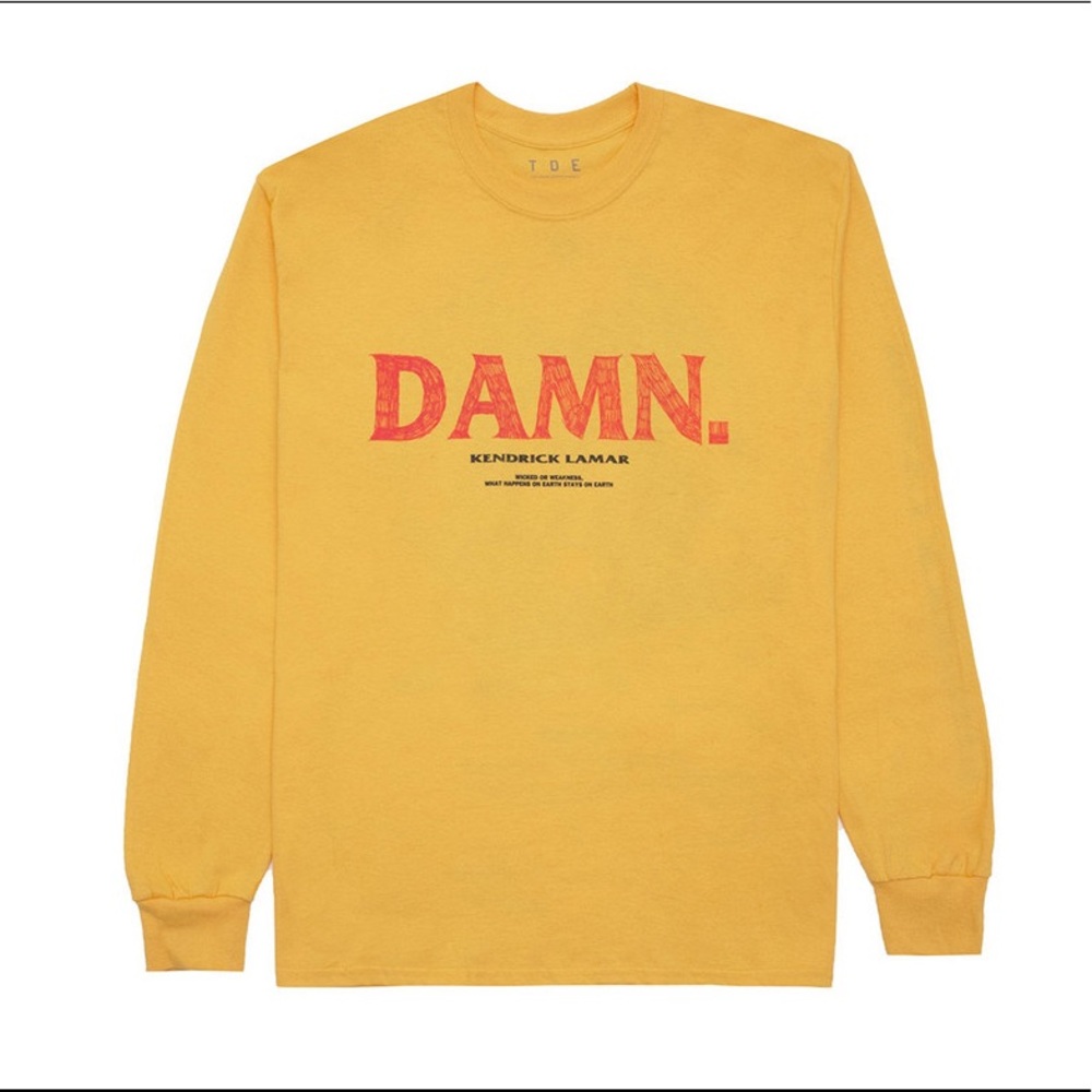 Kendrick Lamar x Top Dog Entertainment DAMN. shirt